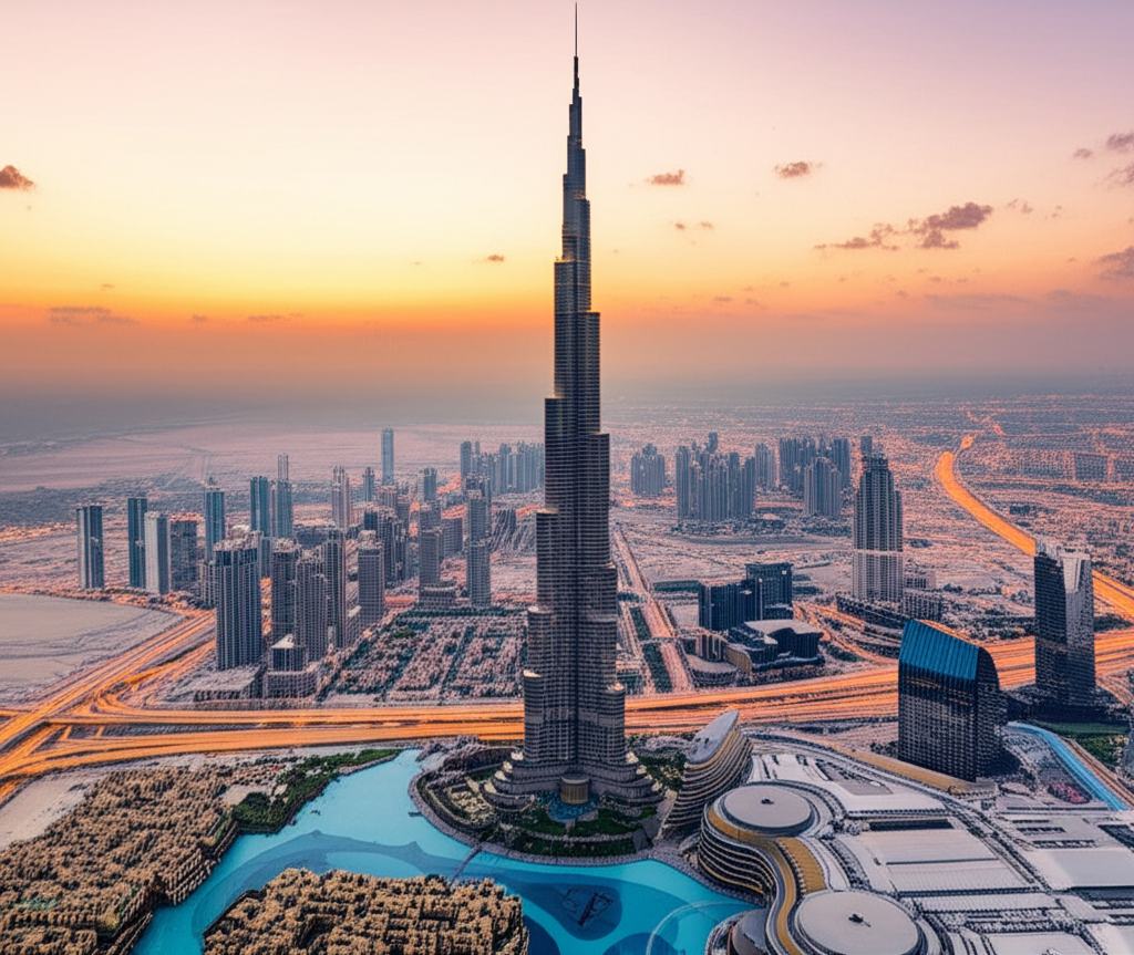 UAE business district