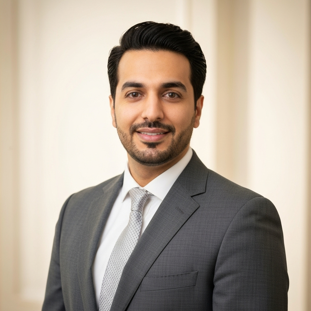Omar Al-Thani professional headshot