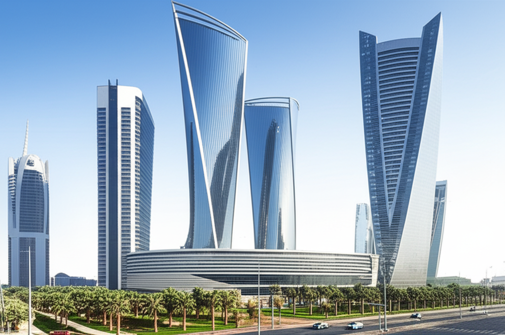 Saudi Arabia business district